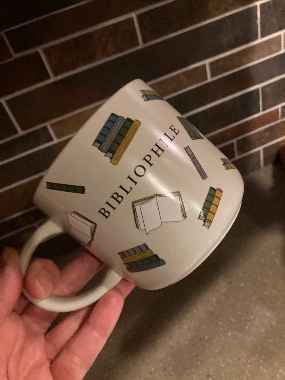 INDIGO Bibliophile mug